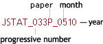 The preprint number